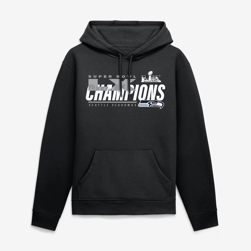Seattle Seahawks Iconic Victory Super Bowl Champions Hoodie - Youth