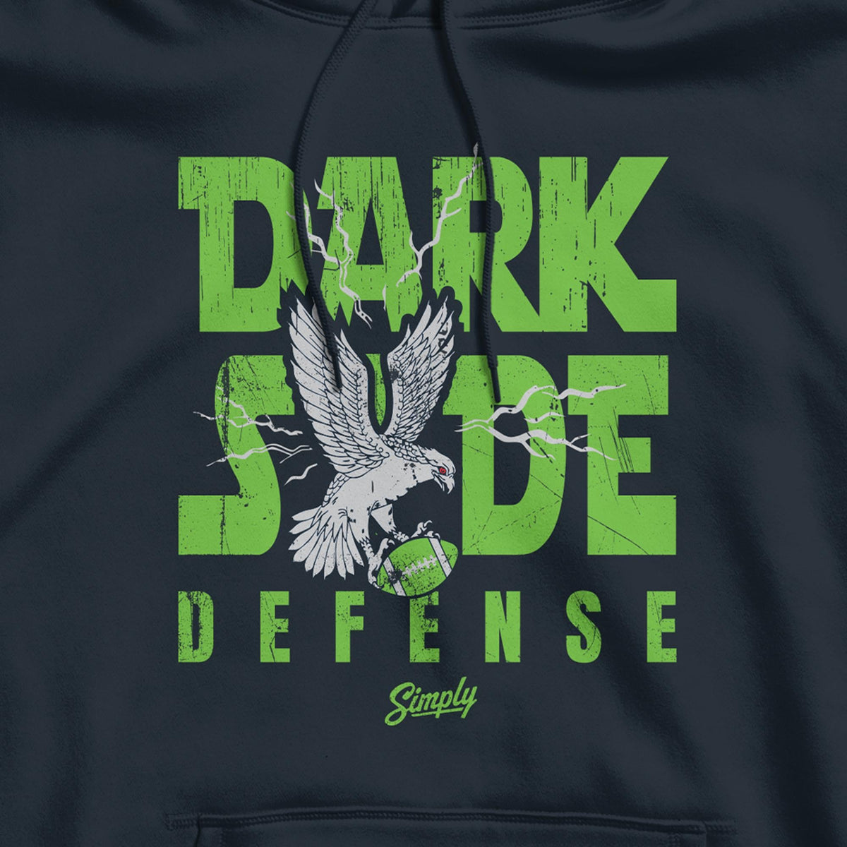 Dark Side Defense Navy Hoodie