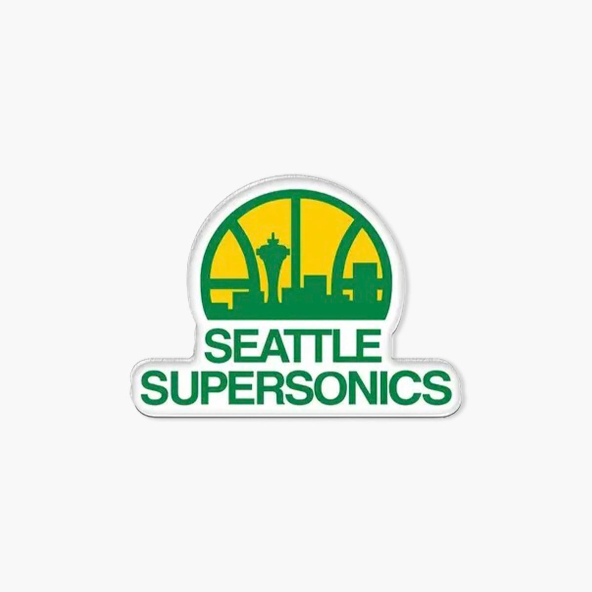 Seattle SuperSonics Skyline Logo Magnet