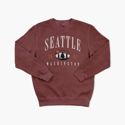 Solemn Song Syrah Seattle Crewneck