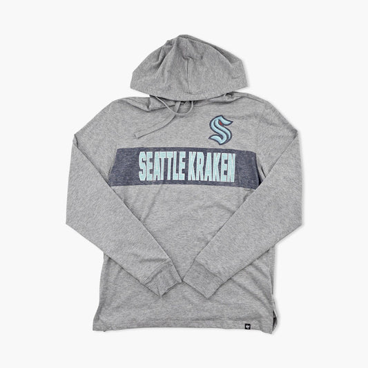 Seattle Kraken Slate Grey Fieldhouse Lightweight Hoodie