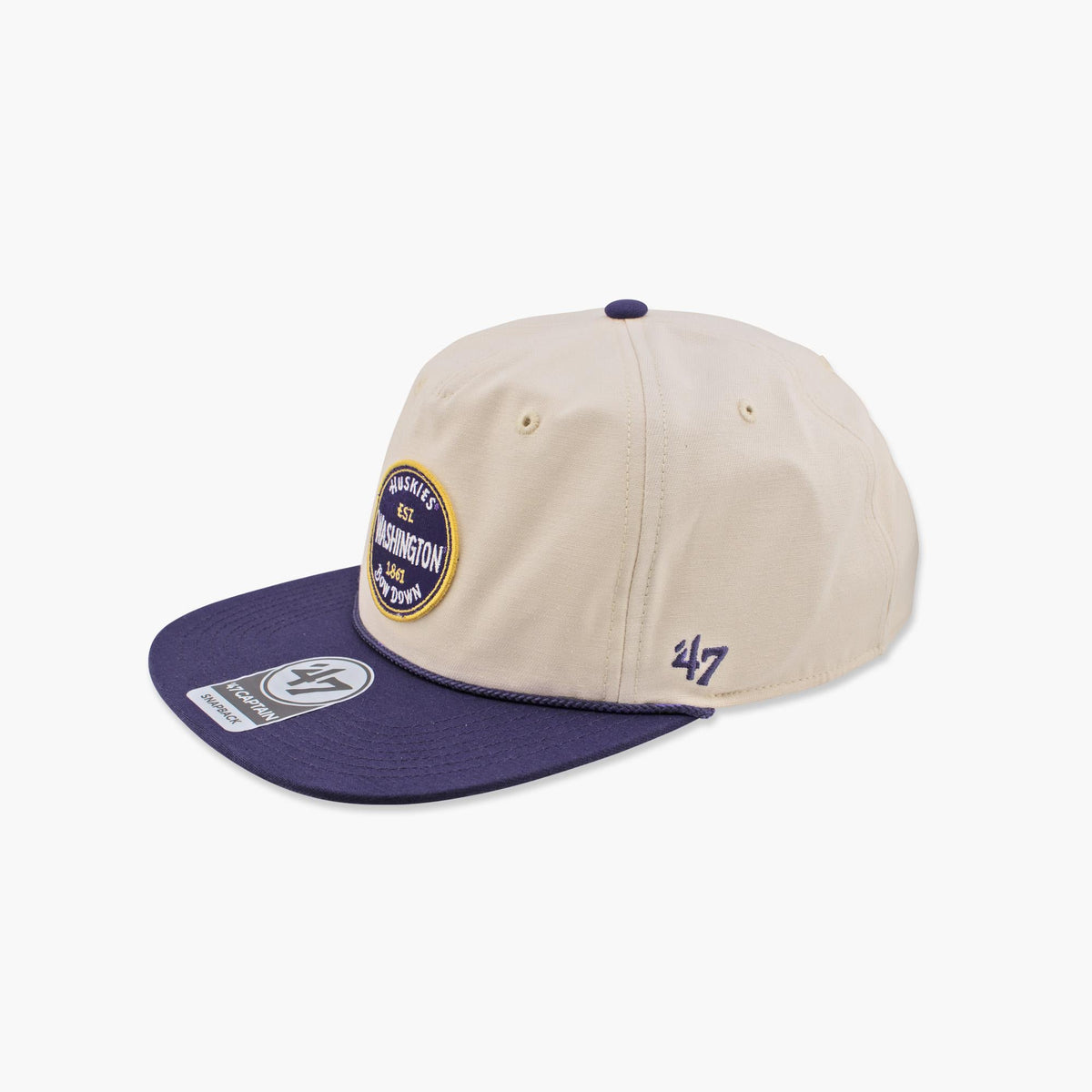 Washington Huskies Natural Payson Captain Snapback
