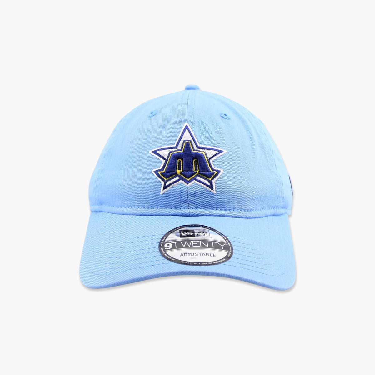 Seattle Mariners Powder Blue Star Logo Adjustable Hat