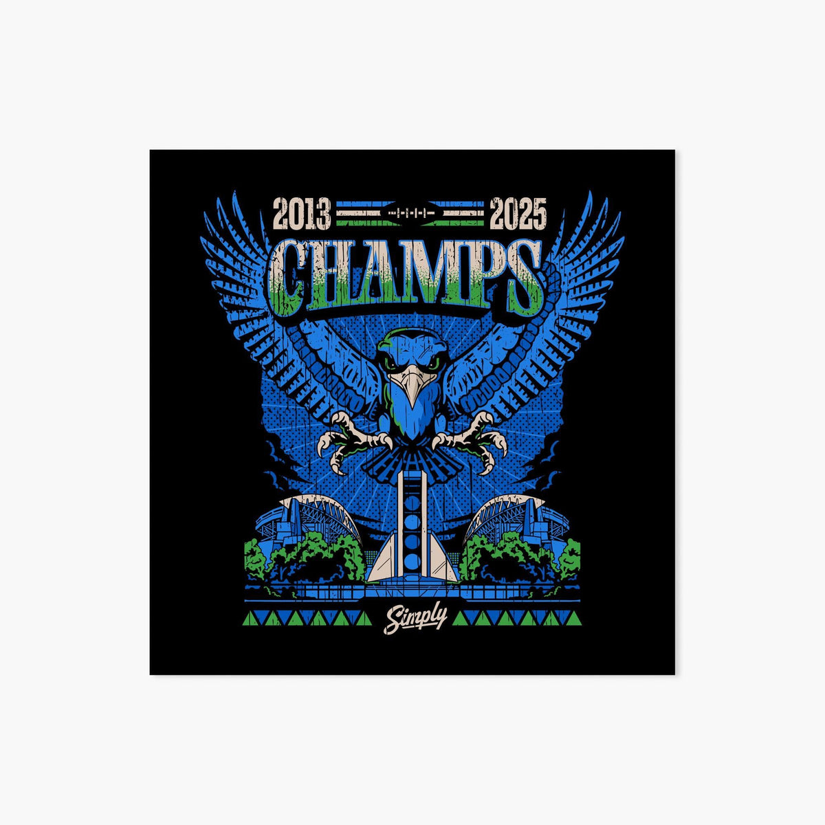 Wings Of Victory Sticker