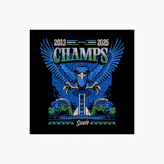 Wings Of Victory Sticker