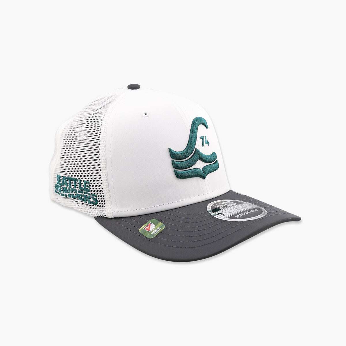 Seattle Sounders Throwback Jersey Hook 2026 Trucker Snapback