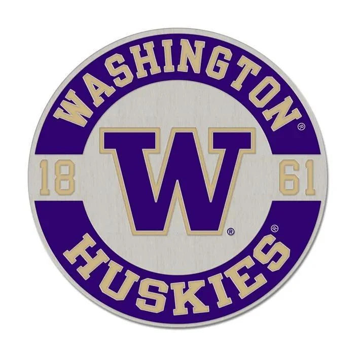 Washington Huskies Established 1861 Enamel Pin