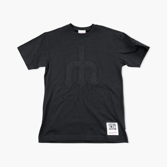 Seattle Mariners Black Phantom T-Shirt