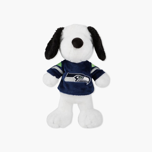 Seattle Seahawks Snoopy Peanuts 10" Plush with Jersey