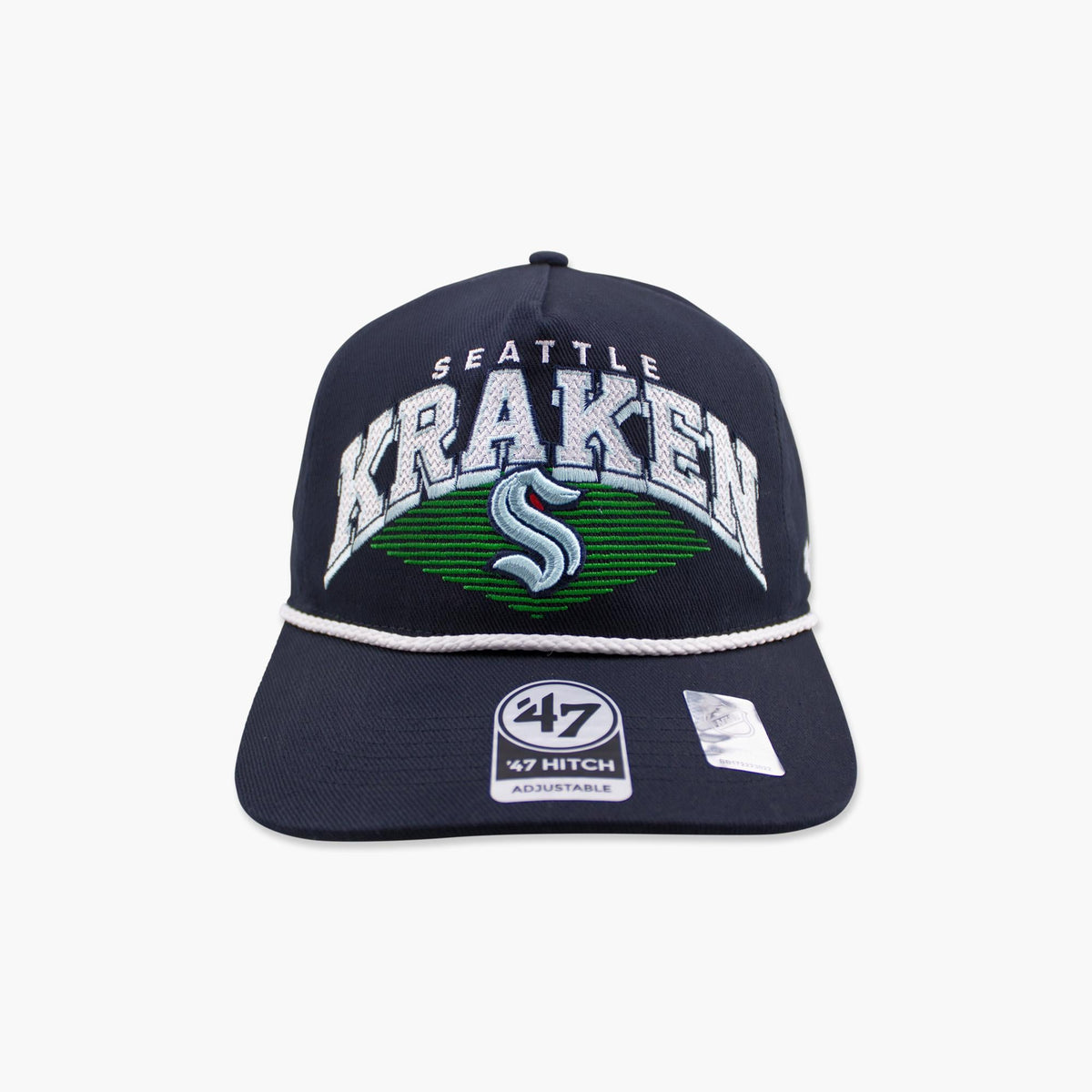 Seattle Kraken Navy Pomona Rope Hitch Snapback