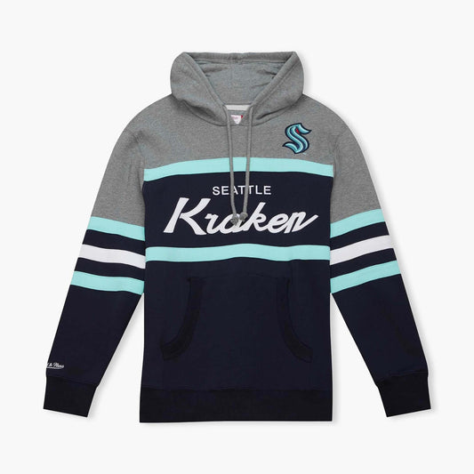 Seattle Kraken Grey Head Coach Hoodie