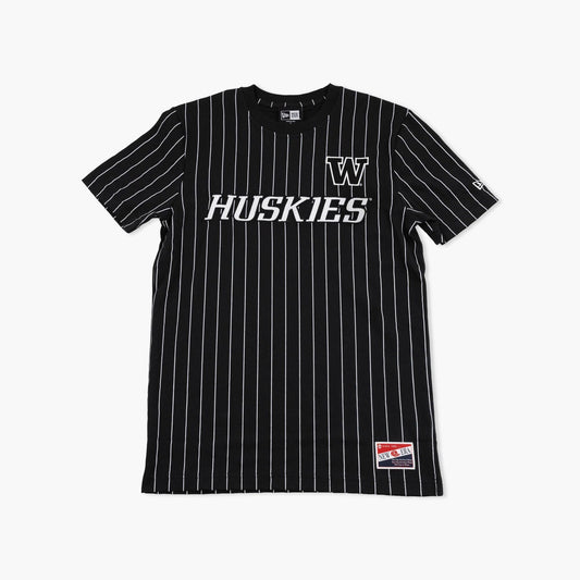 Washington Huskies Black Pinstripe T-Shirt