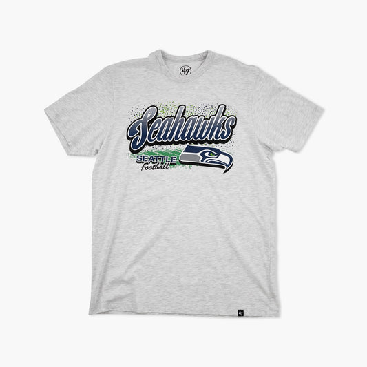 Seattle Seahawks Relay Grey Enfield Franklin T-Shirt
