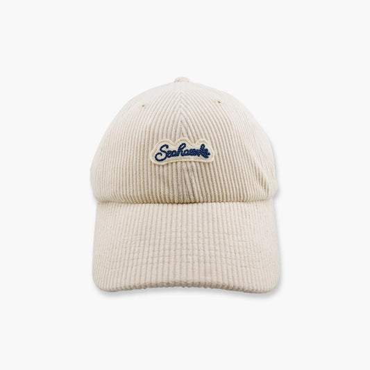 Seattle Seahawks Natural Corduroy Women's Clean Up Adjustable Hat