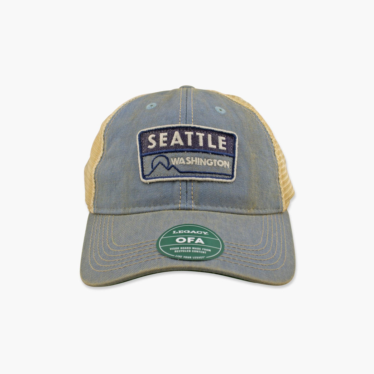Diner Light Blue Seattle Trucker Hat