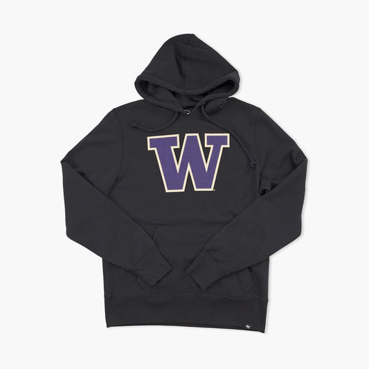 Washington Huskies Primary Logo Black Hoodie