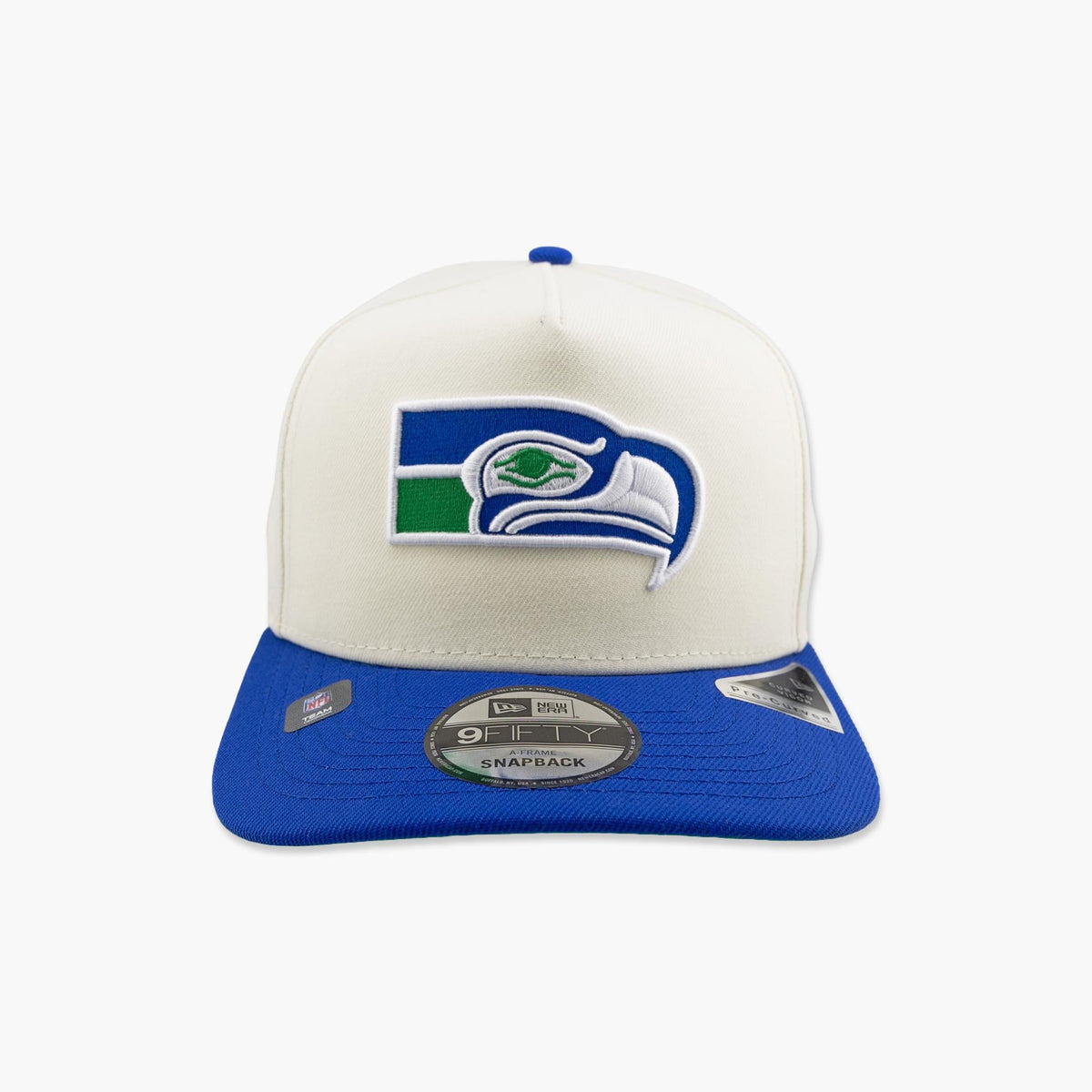 Seattle Seahawks Throwback Rear Hit A-Frame Snapback