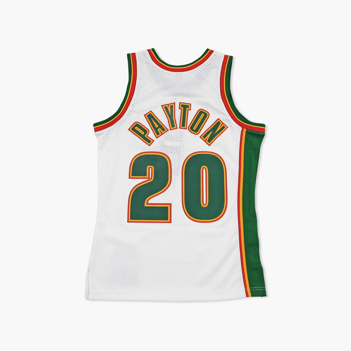 Seattle SuperSonics Gary Payton 1996 White Swingman Jersey