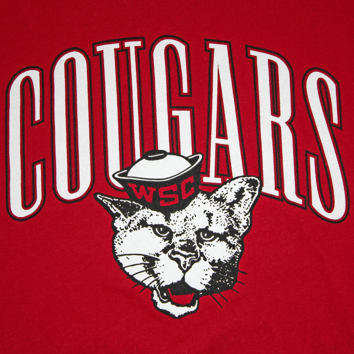 Washington State Cougars Red Mascot T-Shirt