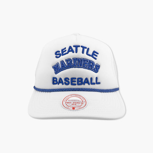Seattle Mariners Fresh White Throwback Trucker