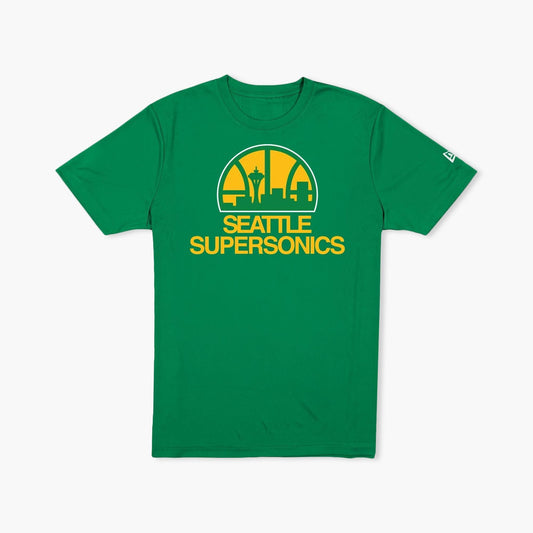 Seattle SuperSonics Kelly Green Skyline T-Shirt