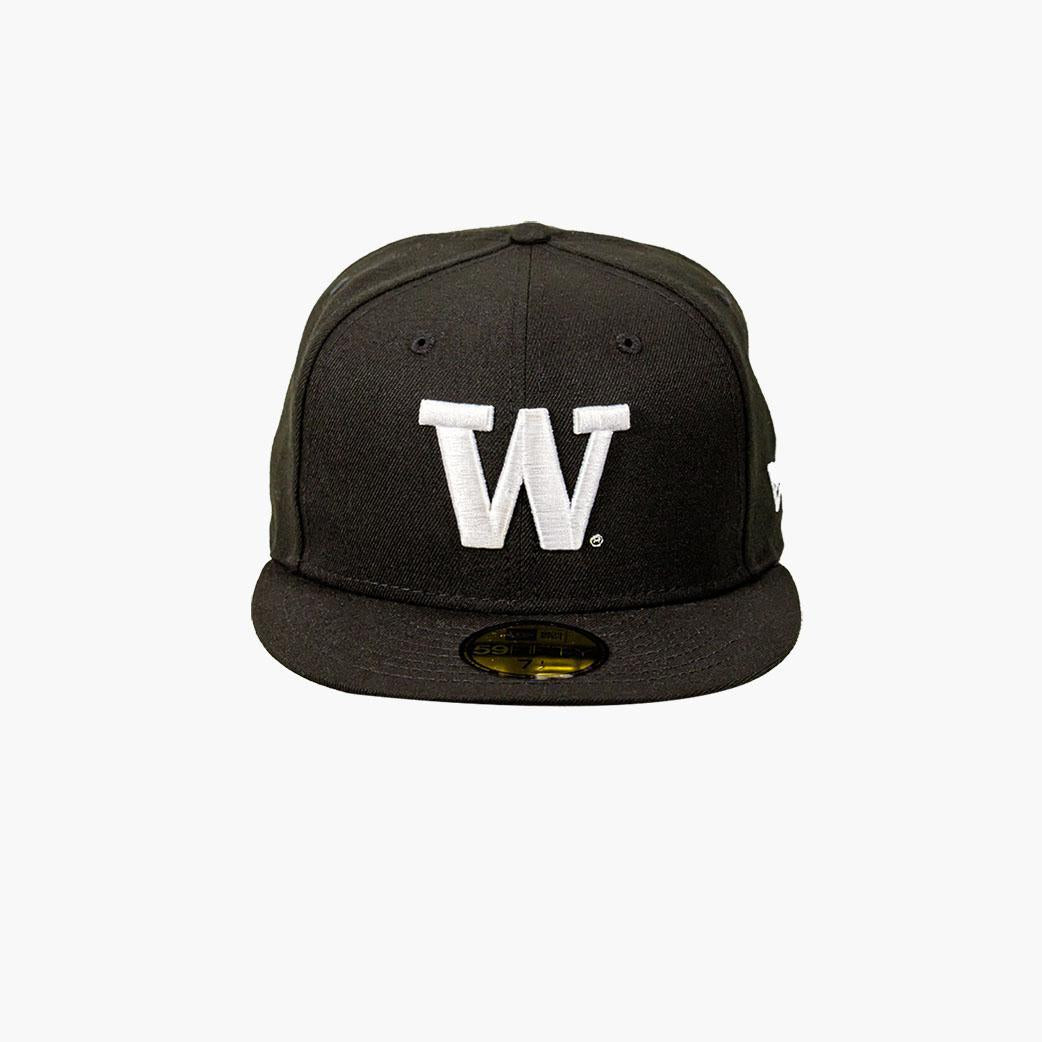 Washington Huskies After Dark Fitted Hat