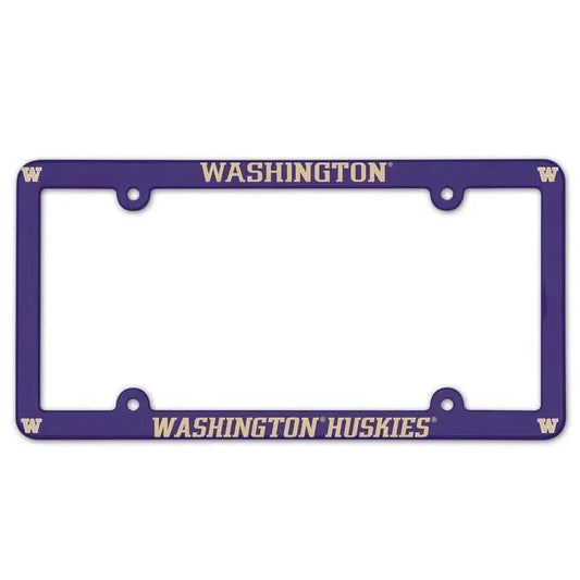 Washington Huskies License Plate Holder