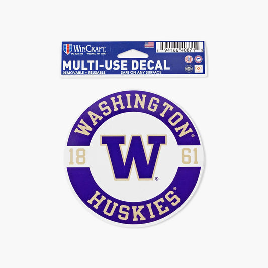 Washington Huskies Established 1861 Decal