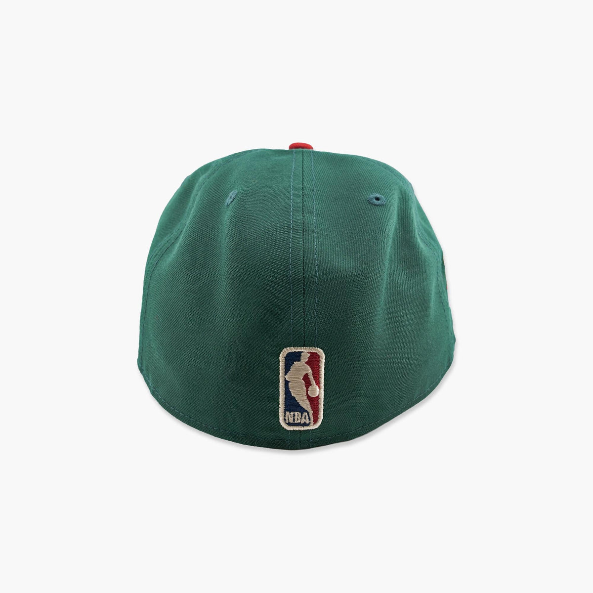 Seattle SuperSonics Green & Red Heritage Script Fitted Hat