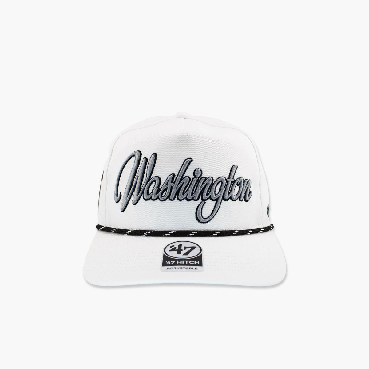 Washington Huskies Overhand Speckle White Hitch Snapback
