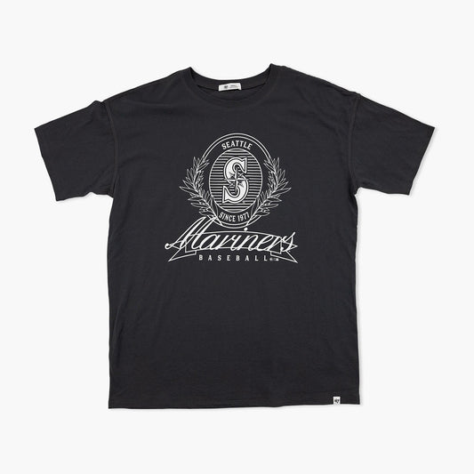 Seattle Mariners Black Laurel Women's T-Shirt