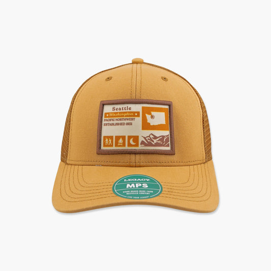 Trail Overview Ochre Seattle Snapback