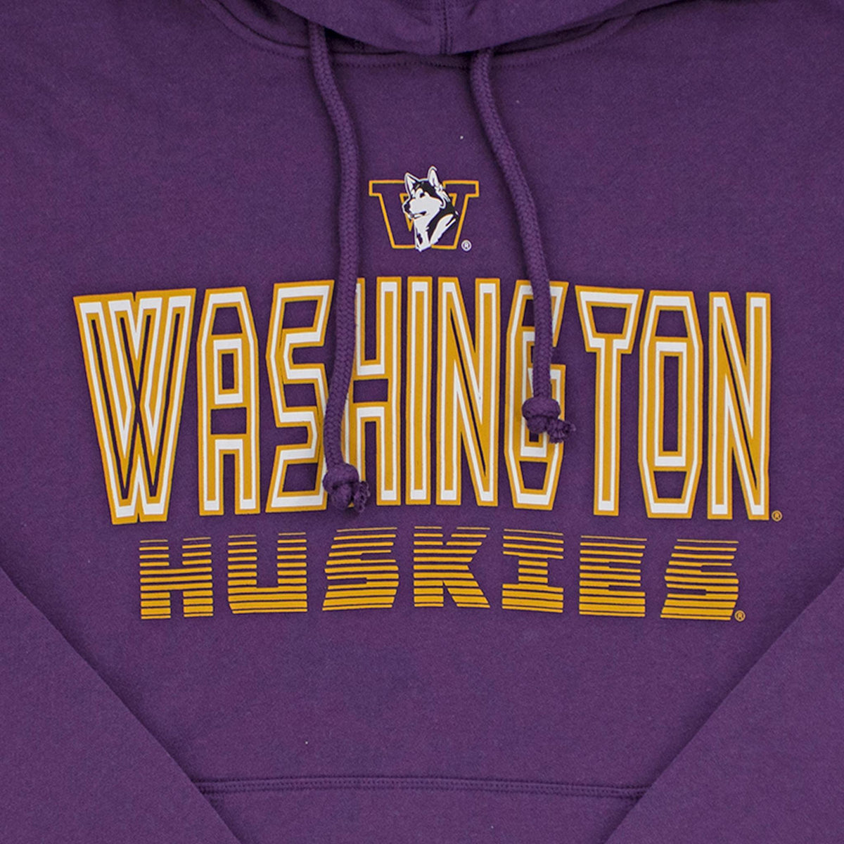 Washington Huskies Byline Headline Hoodie