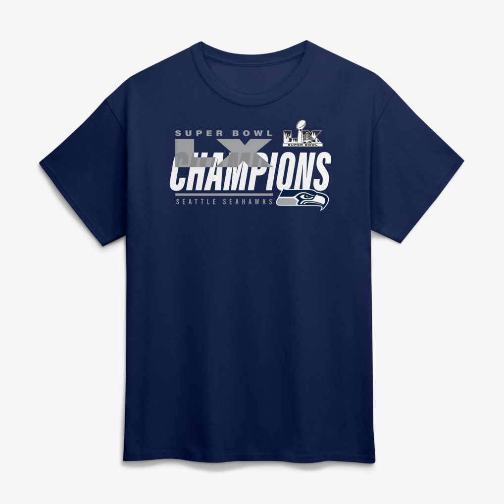 Seattle Seahawks Iconic Victory Super Bowl Champions T-Shirt - Youth