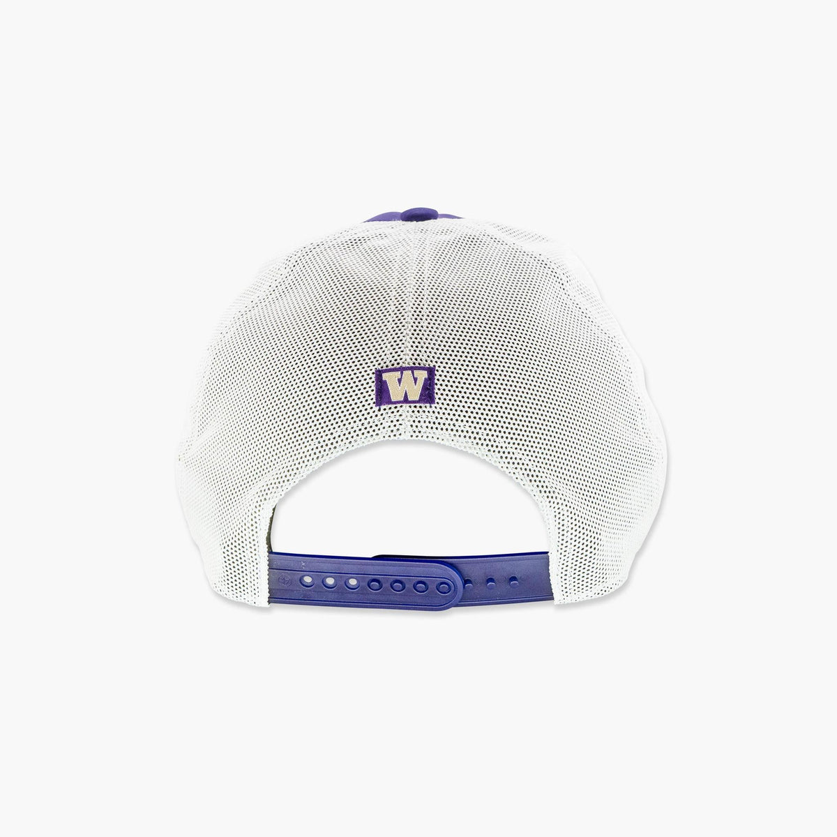 Washington Huskies Purple Downburst Mesh Hitch Snapback
