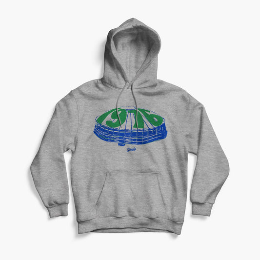 Kingdome Established 1976 Heather Grey Hoodie