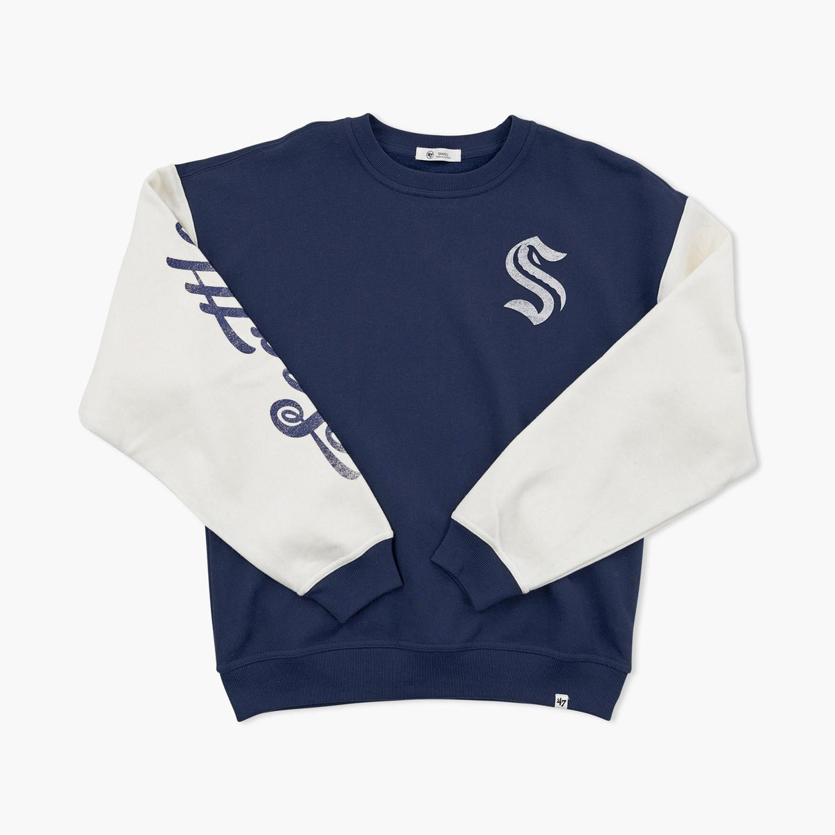 Seattle Kraken Double Header Andie Women's Crewneck