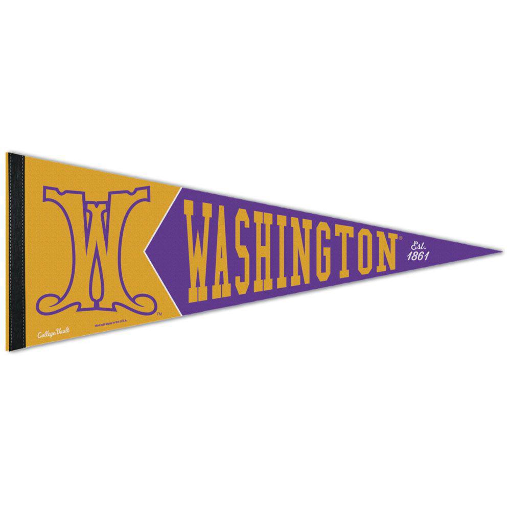Washington Huskies Throwback Pennant