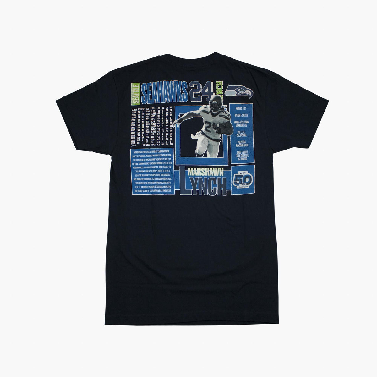 Seattle Seahawks Marshawn Lynch Legends T-Shirt