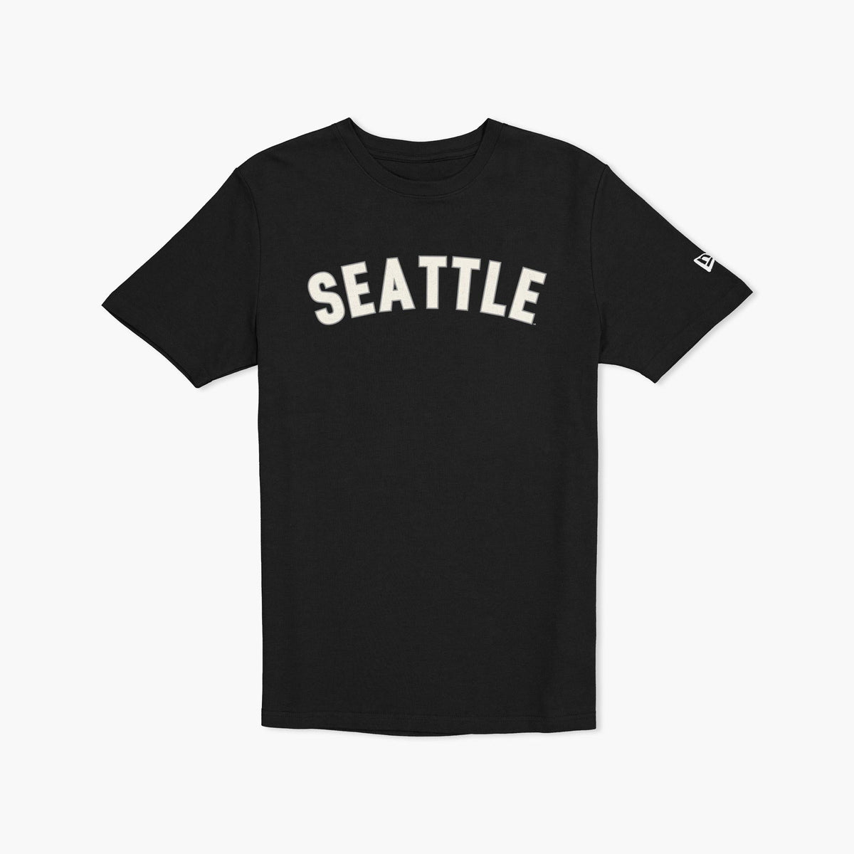 Seattle Mariners Steelheads Black Wordmark T-Shirt