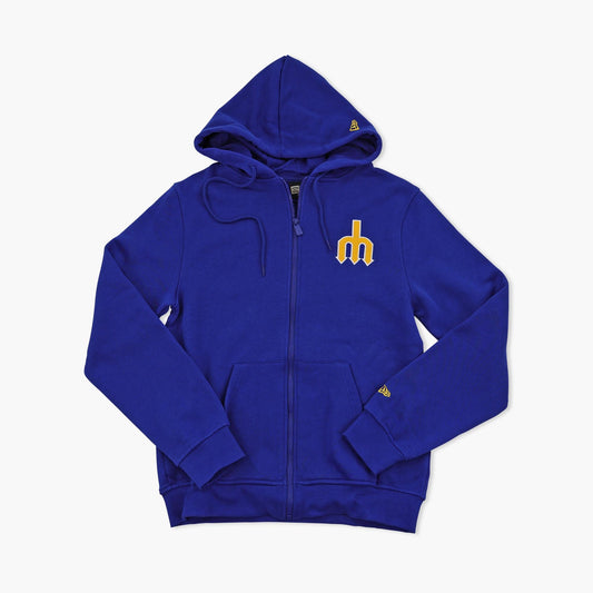 Seattle Mariners Royal Blueprint Full-Zip Sweatshirt