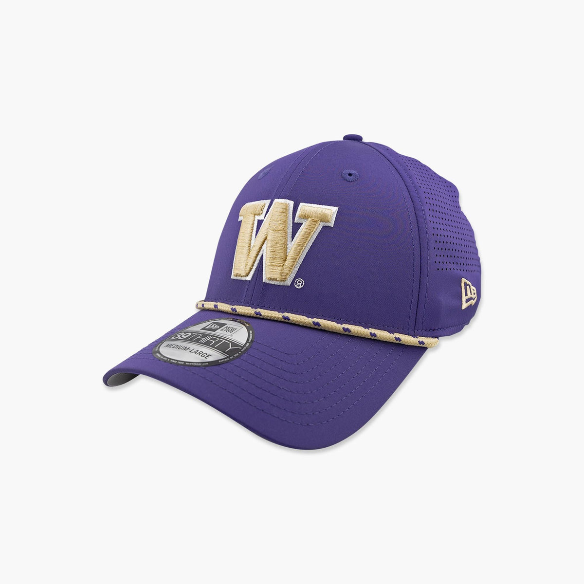 Washington Huskies Purple Perforated FlexFit Hat