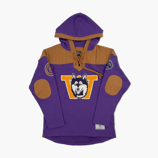 Washington Huskies Flannagan Wingback Lacer Hoodie