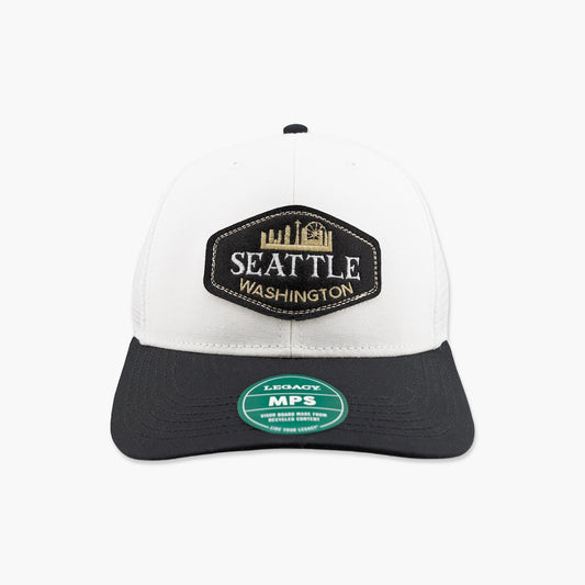 Medal of Honor White/Black Seattle Snapback