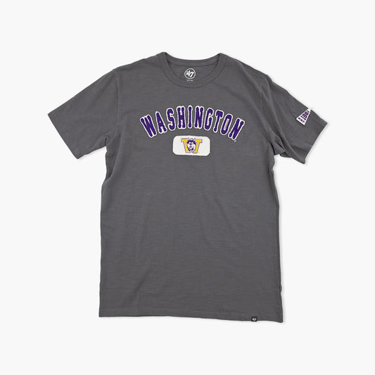 Washington Huskies Vintage Heather Heavyweight T-Shirt