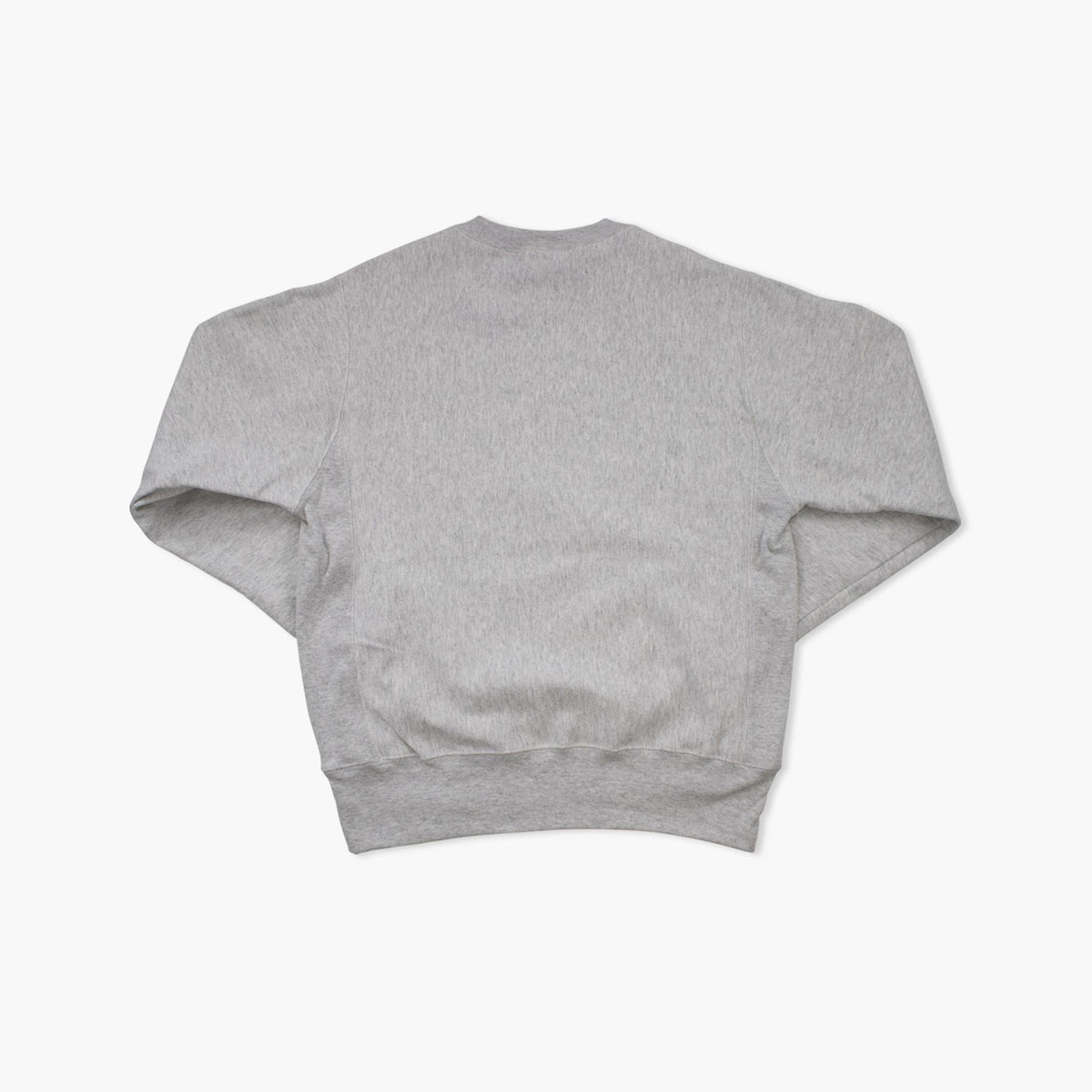 Seattle Silver Grey Reverse Weave Crewneck