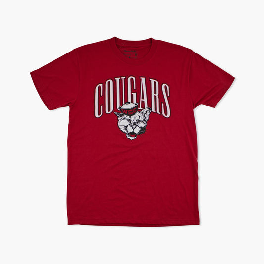 Washington State Cougars Red Mascot T-Shirt
