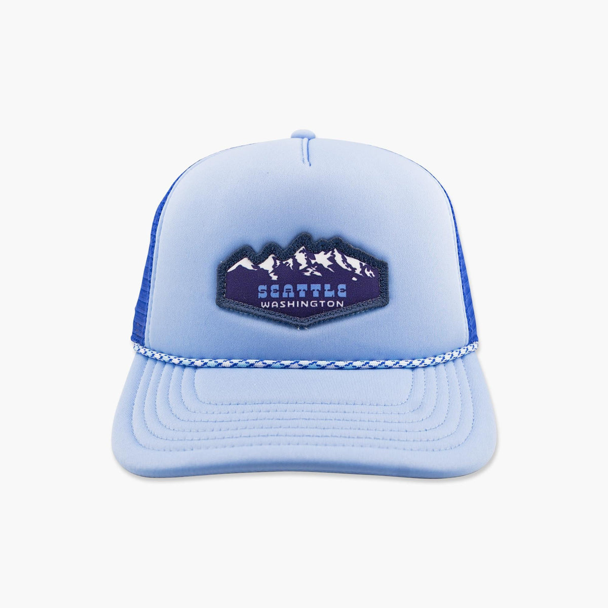Diamond Peaks Bluebird Seattle Trucker Hat