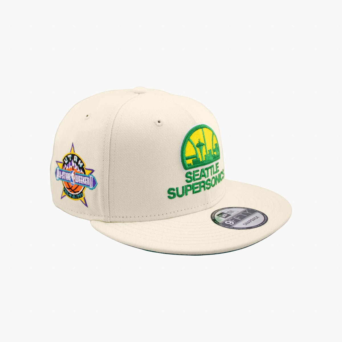 Seattle SuperSonics New Era 1993 All-Star Game Chrome Snapback