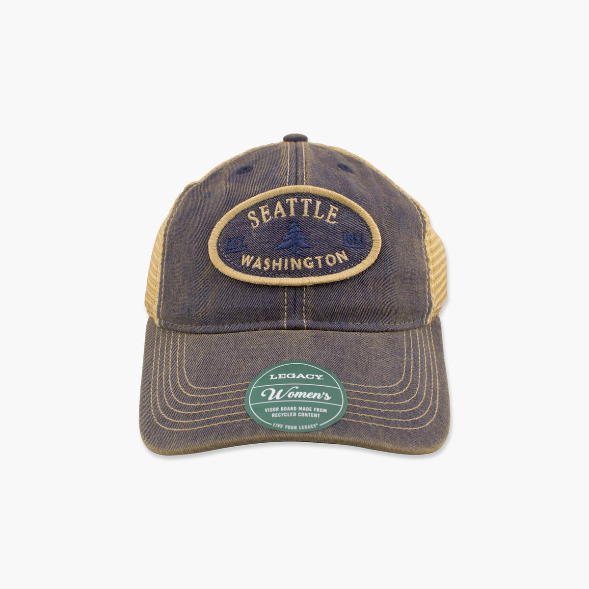Convoy Navy Seattle Womens Trucker Hat